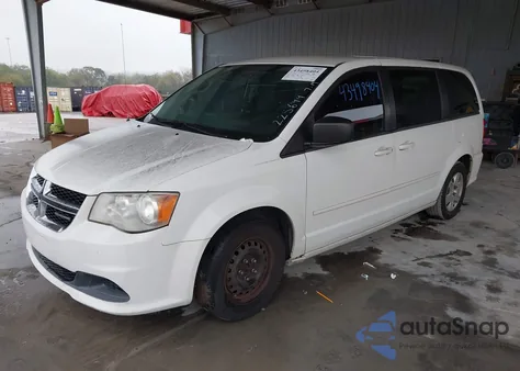 2012 Dodge Grand Caravan Se/Avp from USA, damaged, VIN 2C4RDGBG7CR225699
